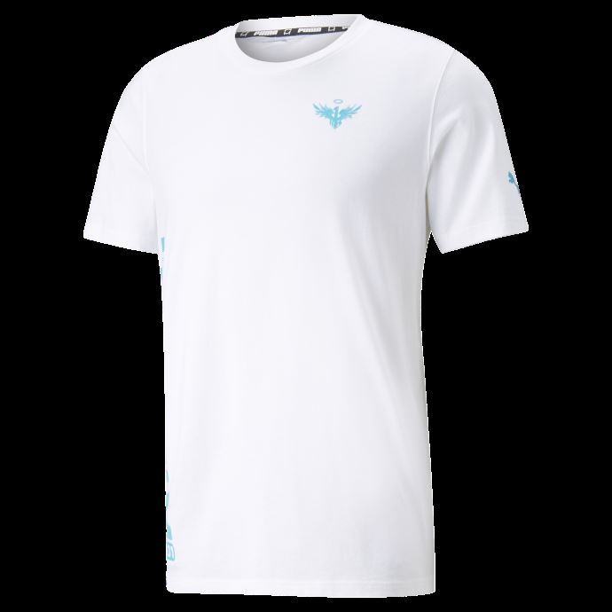 T-shirt De Basketball Puma Canada Melo Rare Pour Homme Blanc
