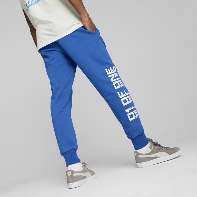 Puma Canada Melo One Of One Pantalon De Basketball Homme Ultra Bleu-blanc
