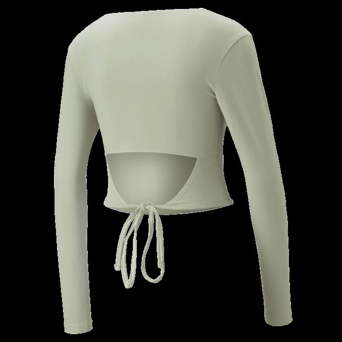 Classics Bolero Long Sleeve Tie Tee Femmes Puma Canada Desert Sage