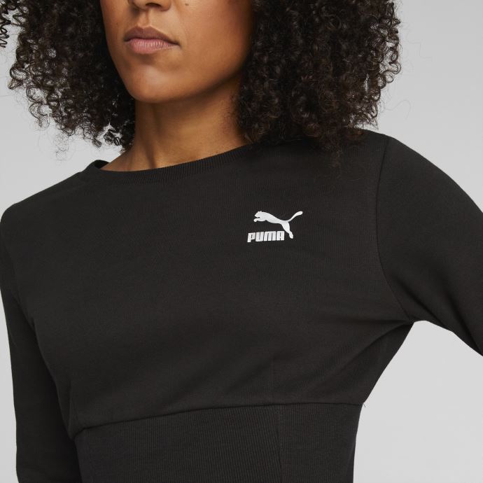 Puma Canada X Pamela Reif Classics Sweat Ras Du Cou Femme Noir