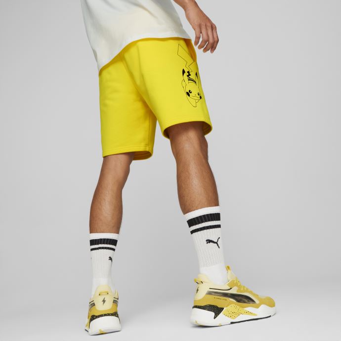 Short Puma Canada X Pokémon Homme Empire Jaune
