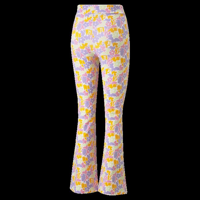 Leggings Fendus à Imprimé Intégral Femmes Puma Canada Blanc