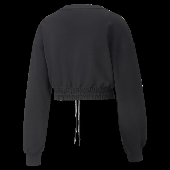 Sweat Court Puma Canada Col Ras Du Cou Femme Noir