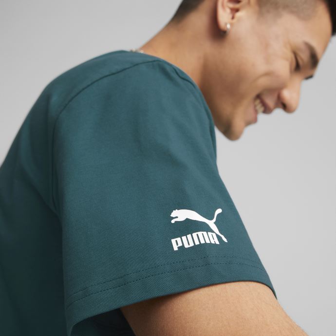 Puma Canada Team T-shirt Graphique Hommes Varsity Vert