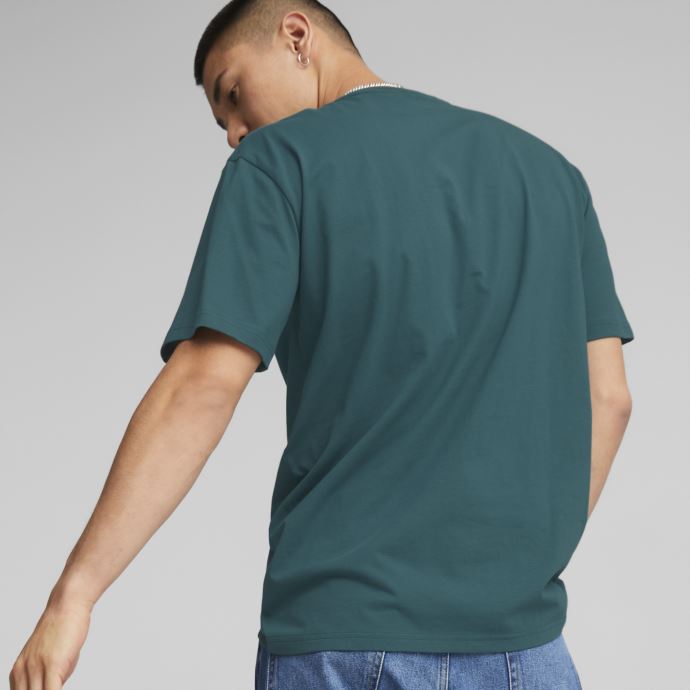 Puma Canada Team T-shirt Graphique Hommes Varsity Vert
