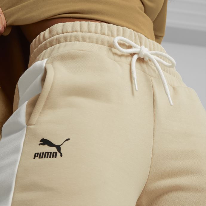 Puma Canada Team Pantalon De Survêtement Polaire Femme Sable Clair