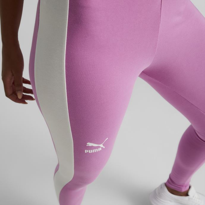 Puma Canada Team Legging Femme Mauve Pop