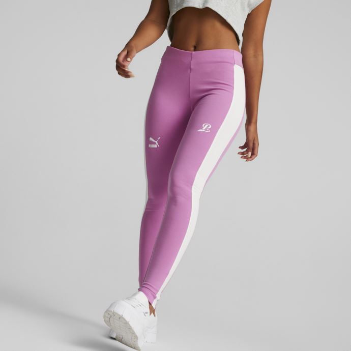 Puma Canada Team Legging Femme Mauve Pop
