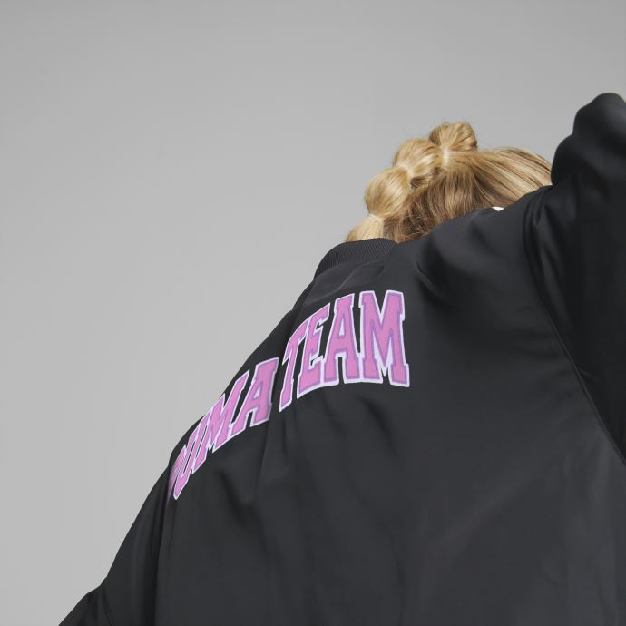 Puma Canada Team Blouson Aviateur Femme Noir