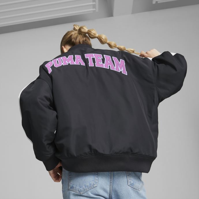 Puma Canada Team Blouson Aviateur Femme Noir
