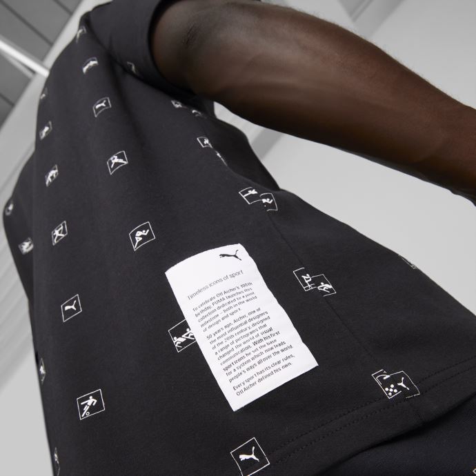 Puma Canada Heroes T-shirt Imprimé Noir