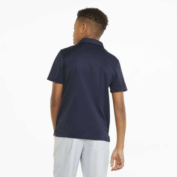 Blazer Bleu Marine Polo De Golf Puma Canada Essential Pour Garçons