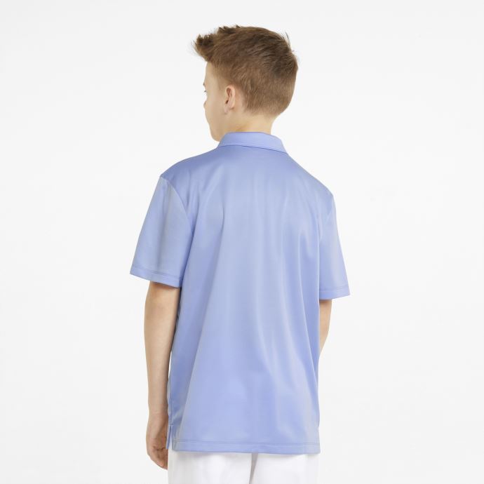 Polo De Golf Essentiel Pour Garçon Puma Canada Lavendar Pop
