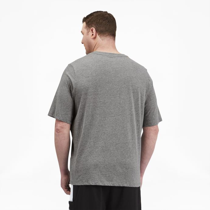 T-shirt Essentials+ à Col En V Pour Hommes Bt Gris Moyen Chiné Puma Canada