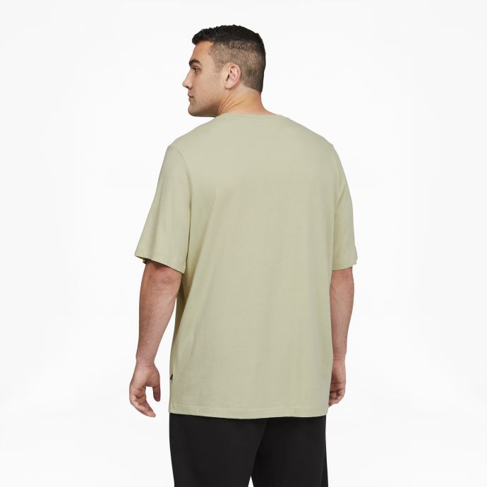 T-shirt à Col En V Essentials+ Pour Hommes Bt Spring Moss Puma Canada