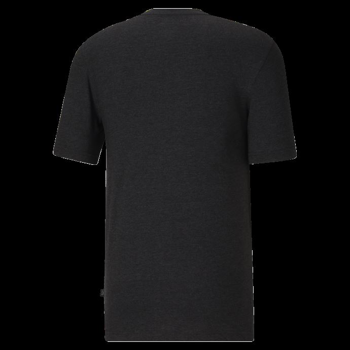 Puma Canada Essentials T-shirt Chiné Pour Hommes Black-harbor Mist
