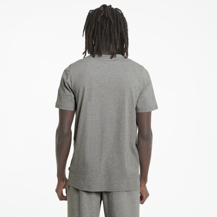 T-shirt à Col En V Gris Moyen Essentials+ Pour Homme Puma Canada