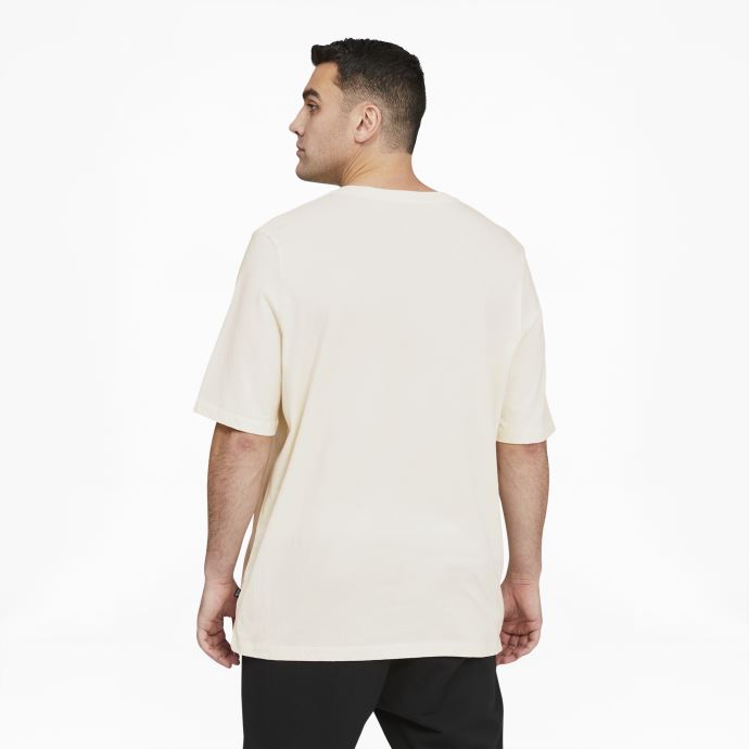 T-shirt à Logo Puma Canada Essentials Pour Hommes Noir Brillant Ivoire Bt