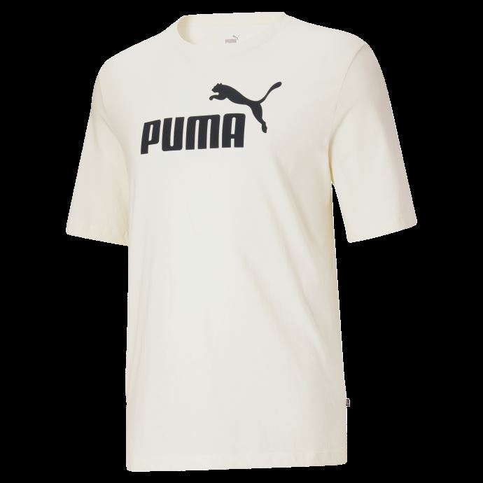 T-shirt à Logo Puma Canada Essentials Pour Hommes Noir Brillant Ivoire Bt
