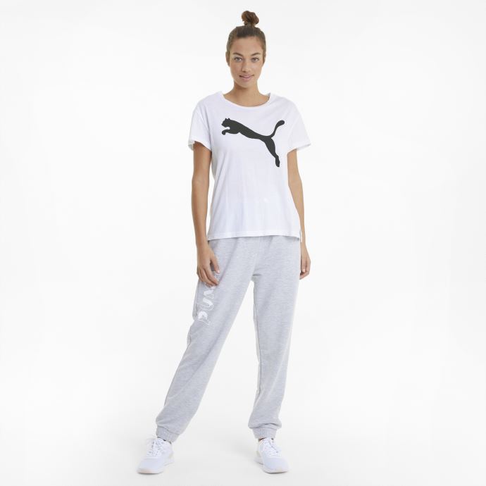 T-shirt Blanc-cat Rtg Logo Pour Femme Puma Canada
