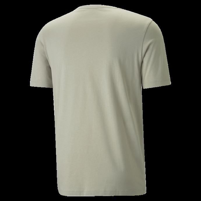 Puma Canada Essentials Logo T-shirt Pour Hommes Gris Caillou
