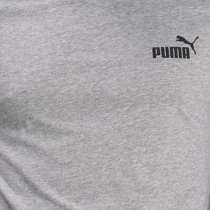 T-shirt Puma Canada Essentials Petit Logo Gris Moyen Pour Homme
