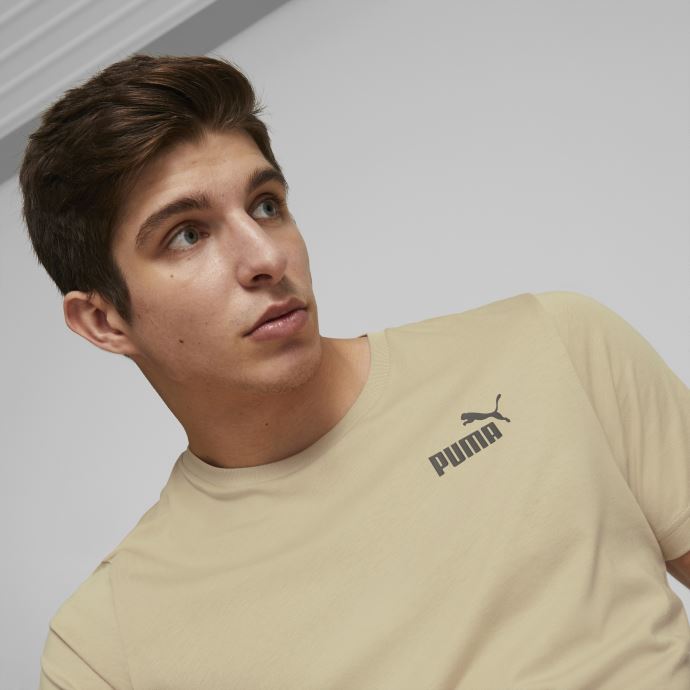 T-shirt Puma Canada Essentials Petit Logo Sable Clair Pour Homme