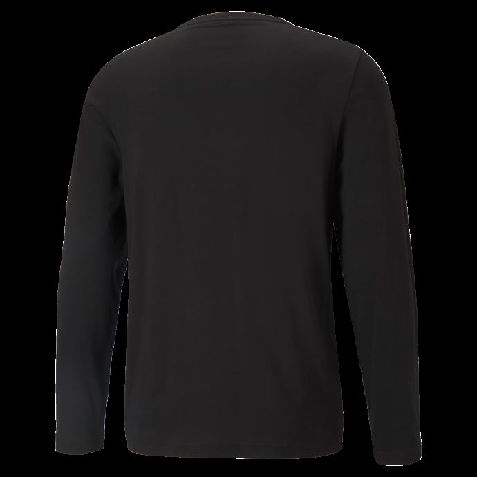 T-shirt Puma Canada Essentials Noir à Manches Longues Pour Hommes