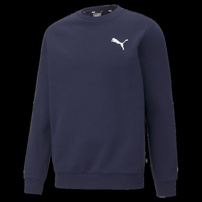 Peacoat-cat Puma Canada Essentials Sweat à Petit Logo Ras Du Cou Pour Homme