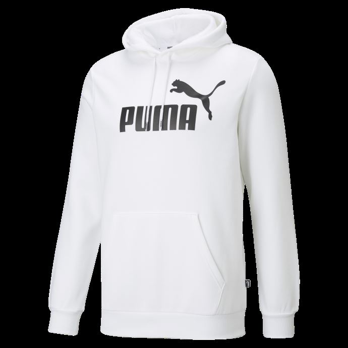 Sweat à Capuche Essentials Big Logo Pour Homme Blanc Puma Canada