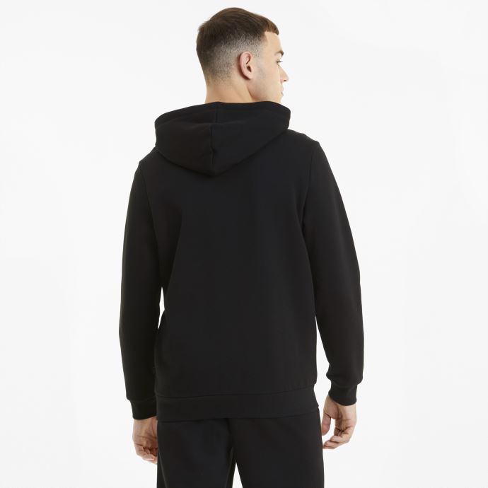 Sweat à Capuche Homme Essentials Big Logo Full-zip Puma Canada Noir