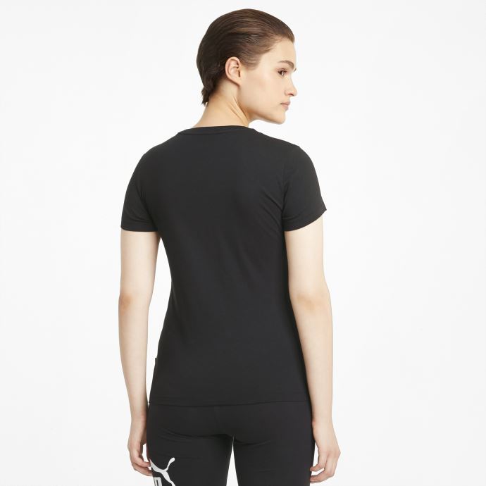 T-shirt Puma Canada Essentials Logo Noir Pour Femmes