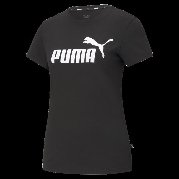 T-shirt Puma Canada Essentials Logo Noir Pour Femmes
