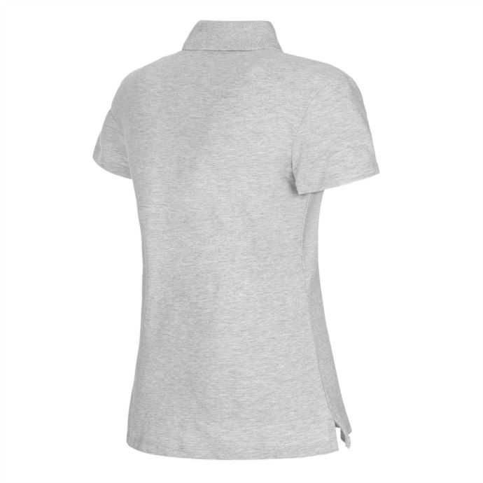 Polo Essentials Femme Puma Canada Gris Clair Heather-cat