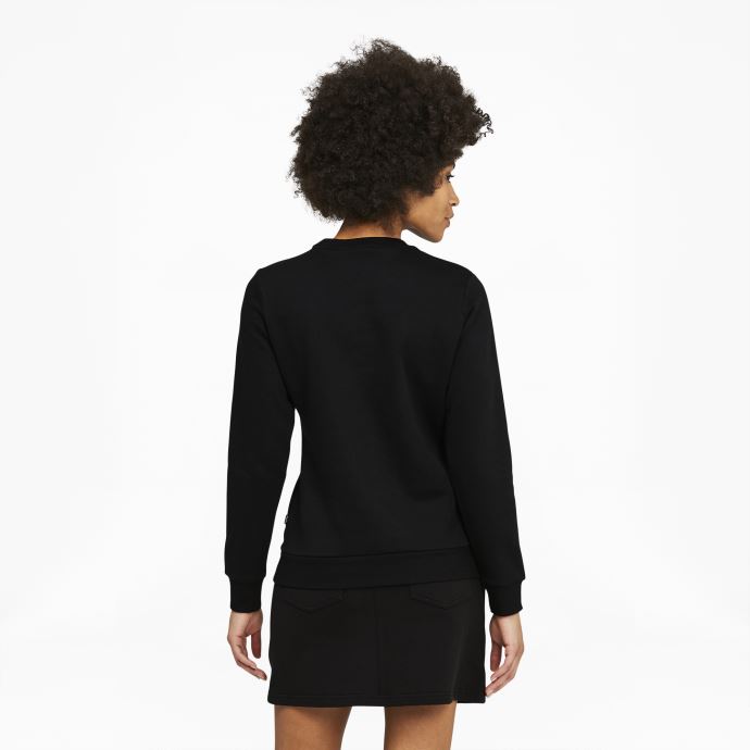 Puma Canada Chandail à Col Rond Et Logo Essentials Noir Pour Femme