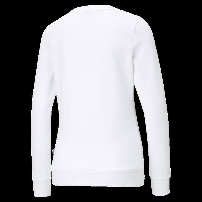 Puma Canada Chandail Pour Femme à Col Rond Et Logo Essentials Blanc