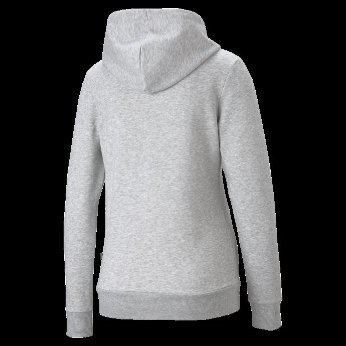 Sweat à Capuche Essentials Logo Femme Gris Clair Chiné Puma Canada