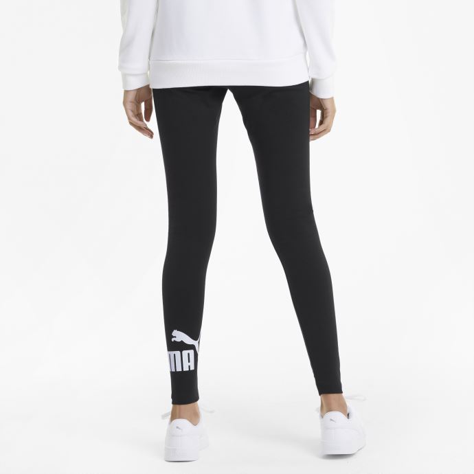 Leggings Logo Essentials Noirs Pour Femmes Puma Canada
