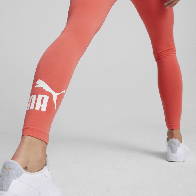 Legging Essentials Logo Femme Saumon Puma Canada
