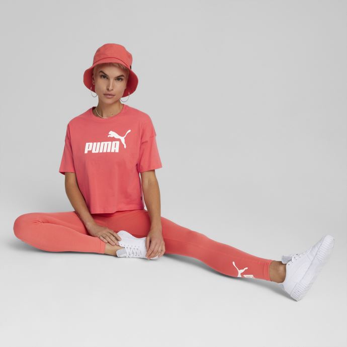 Puma Canada Essentials Logo Legging Femme Saumon
