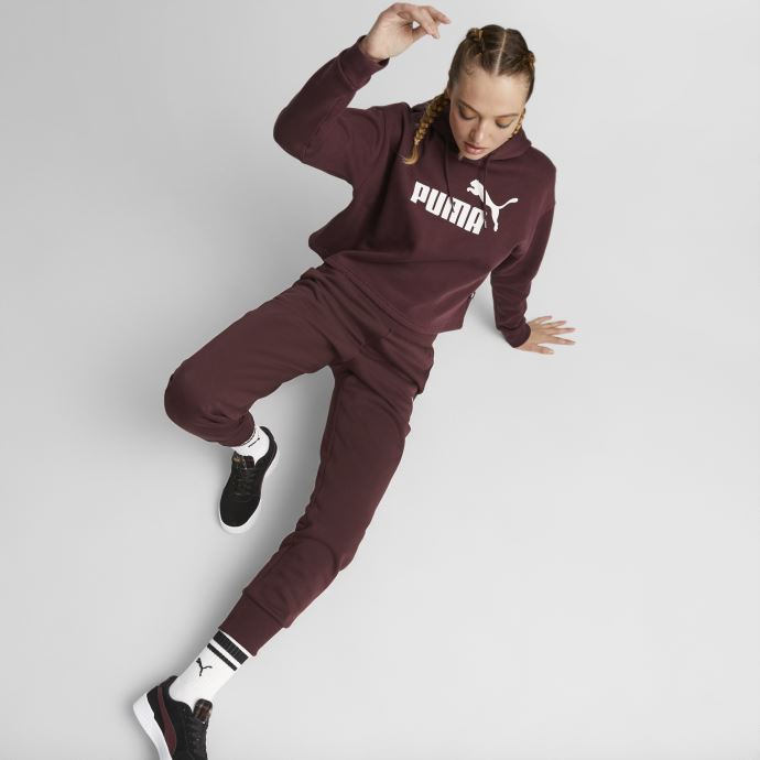 Pantalon De Survêtement Puma Canada Essentials Femme Aubergine
