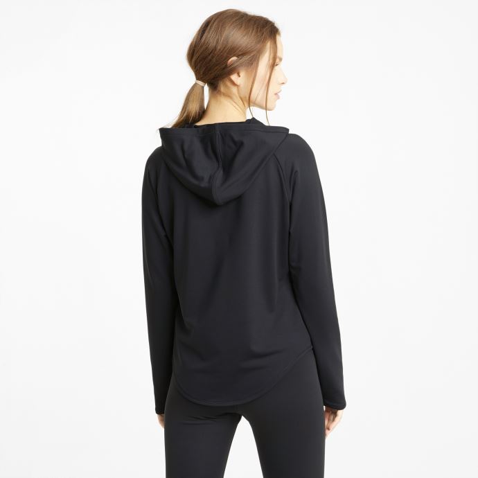 Sweat à Capuche Femme Active Puma Canada Noir
