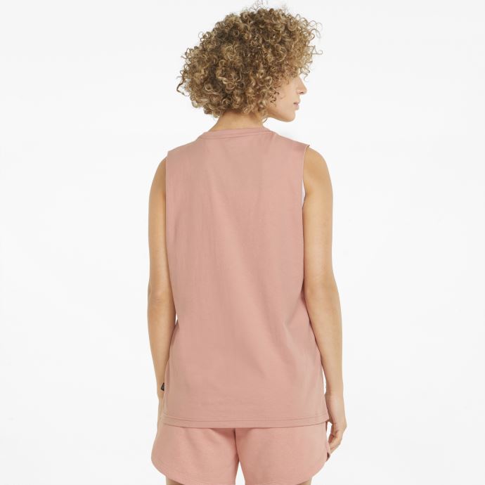 Rosette Essentials Logo Cut Off Débardeur Femme Puma Canada