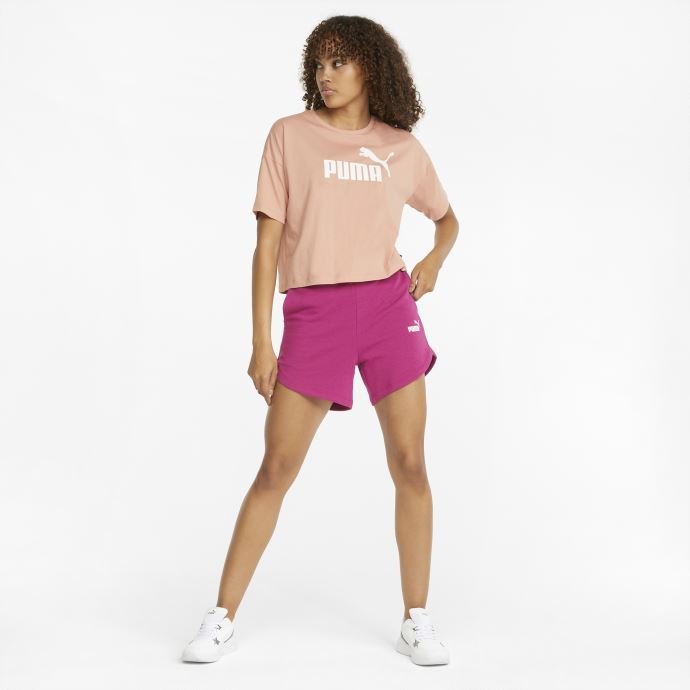 T-shirt Court Logo Rosette Essentials Pour Femme Puma Canada
