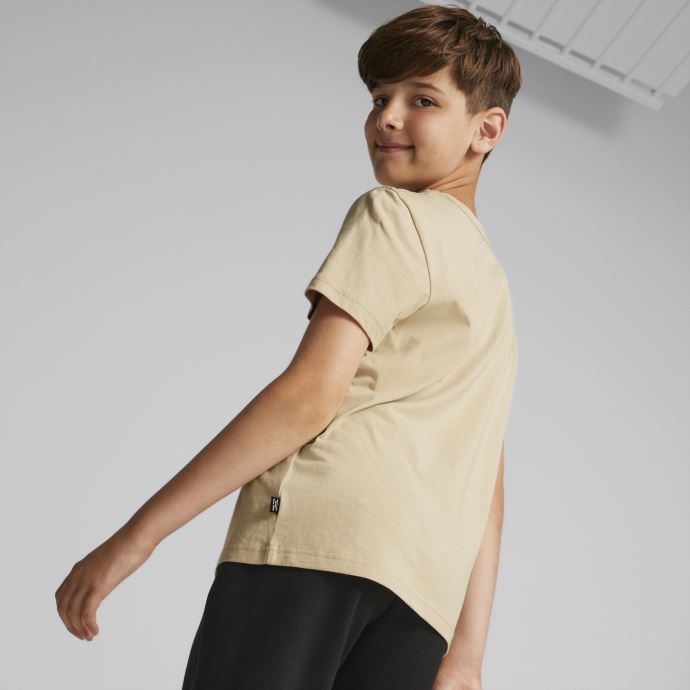 T-shirt Puma Canada Essentials Logo Sable Clair Pour Jeunes