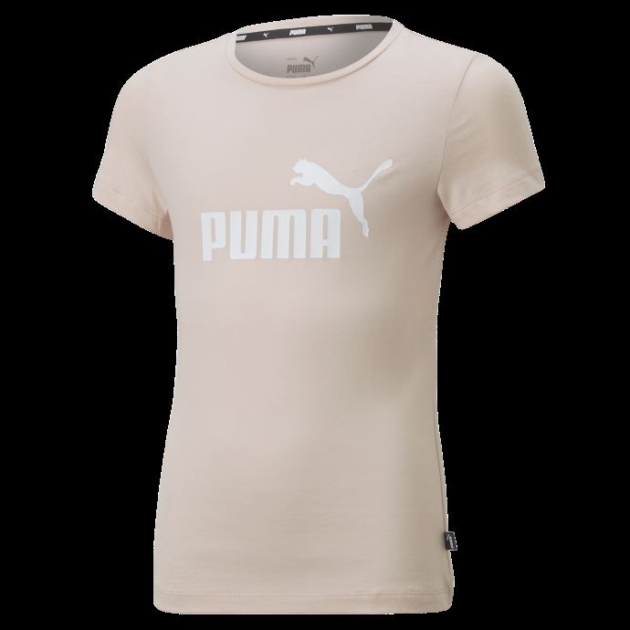 T-shirt Jeunesse Logo Puma Canada Essentials Quartz Rose
