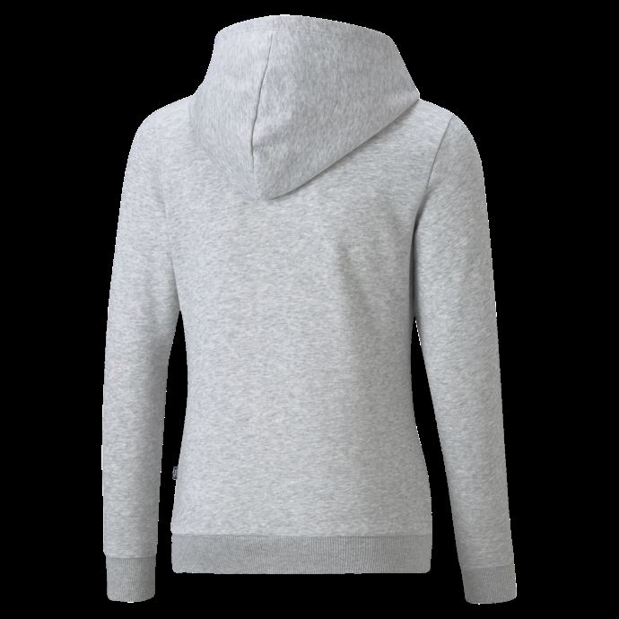 Chandail à Capuchon Pour Jeunes Puma Canada Essentials Logo Gris Clair Chiné