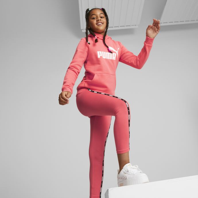 Sweat à Capuche Enfant Salmon Essentials Logo Puma Canada