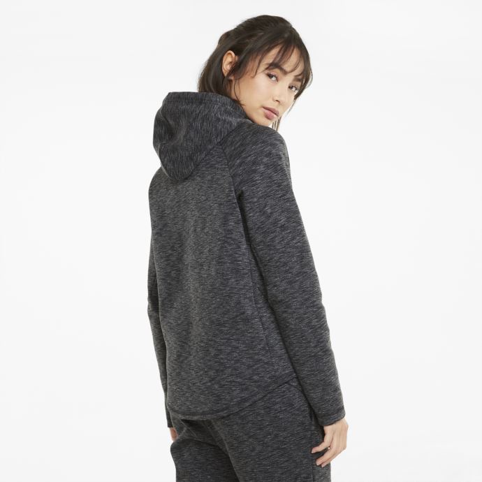 Sweat à Capuche Puma Canada Evostripe Full Zip Femme Noir