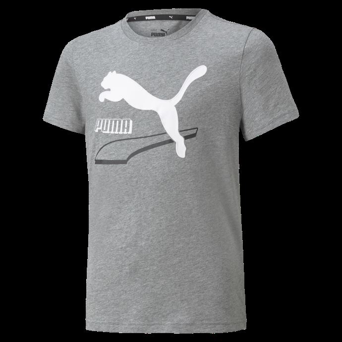 T-shirt Jeunesse Alpha Chiné Gris Moyen Puma Canada